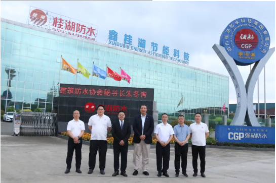 中国建筑防水协会秘书长朱冬青调研桂湖防水集团,共话防水行业发展新机遇